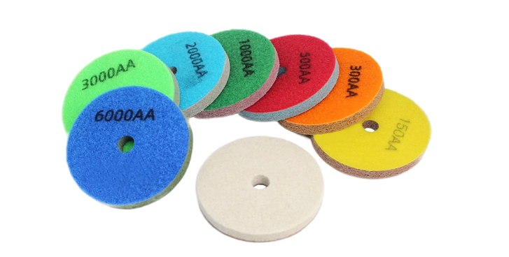 4’’ Sponge Diamond Polishing Pad