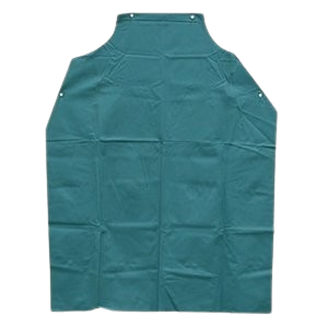 APRON GREEN VINIL PVC 35"x45" 20 Mil