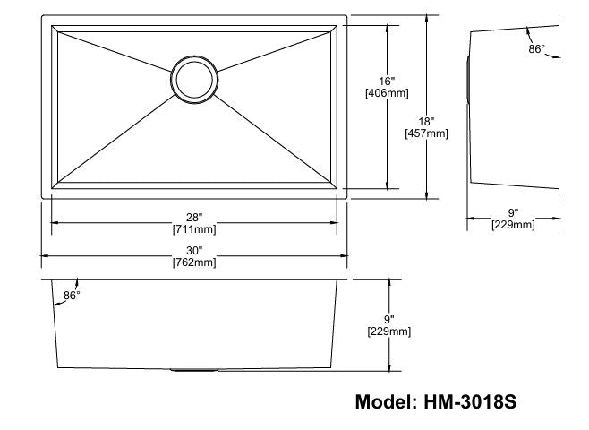 Sink Model:LGDP-HM-3018S