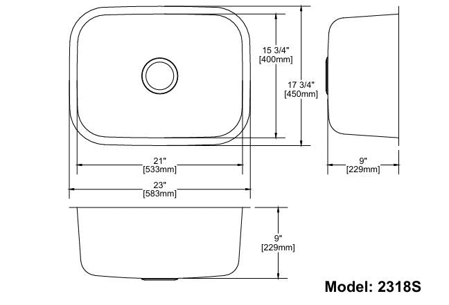 Sink Model: LGDP-2318S