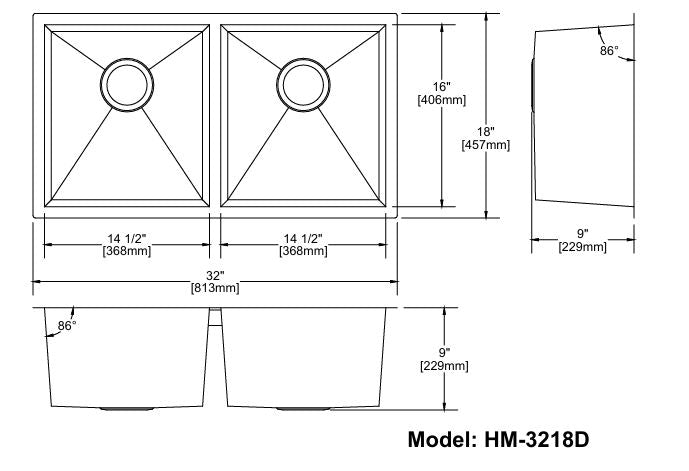 Sink Model: LGDP-HM-3218D